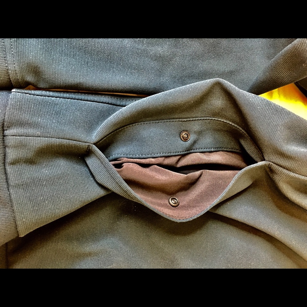 Lululemon men’s zip jacket dark blue green large